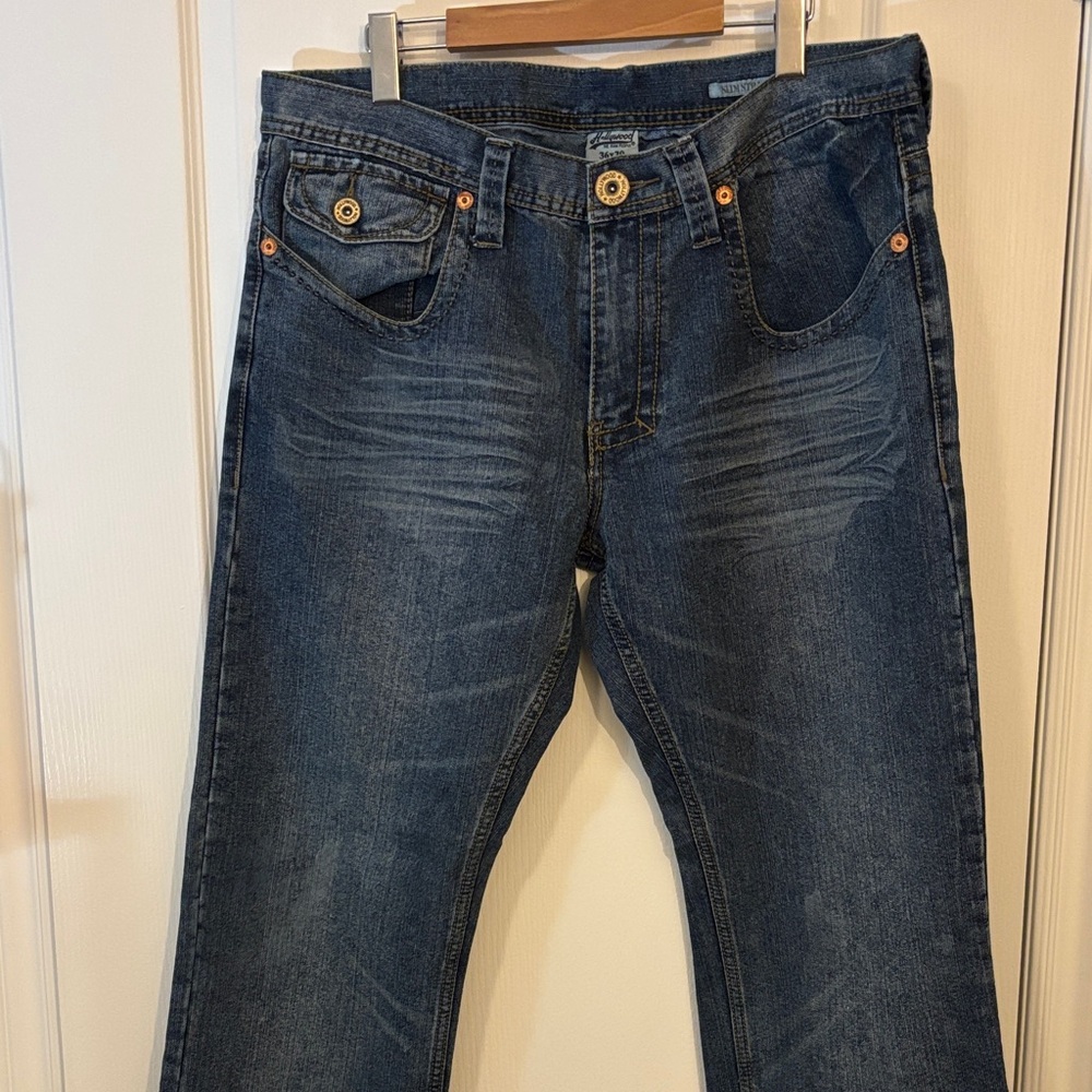 Classic Indigo Relaxed Fit Men's Jeans